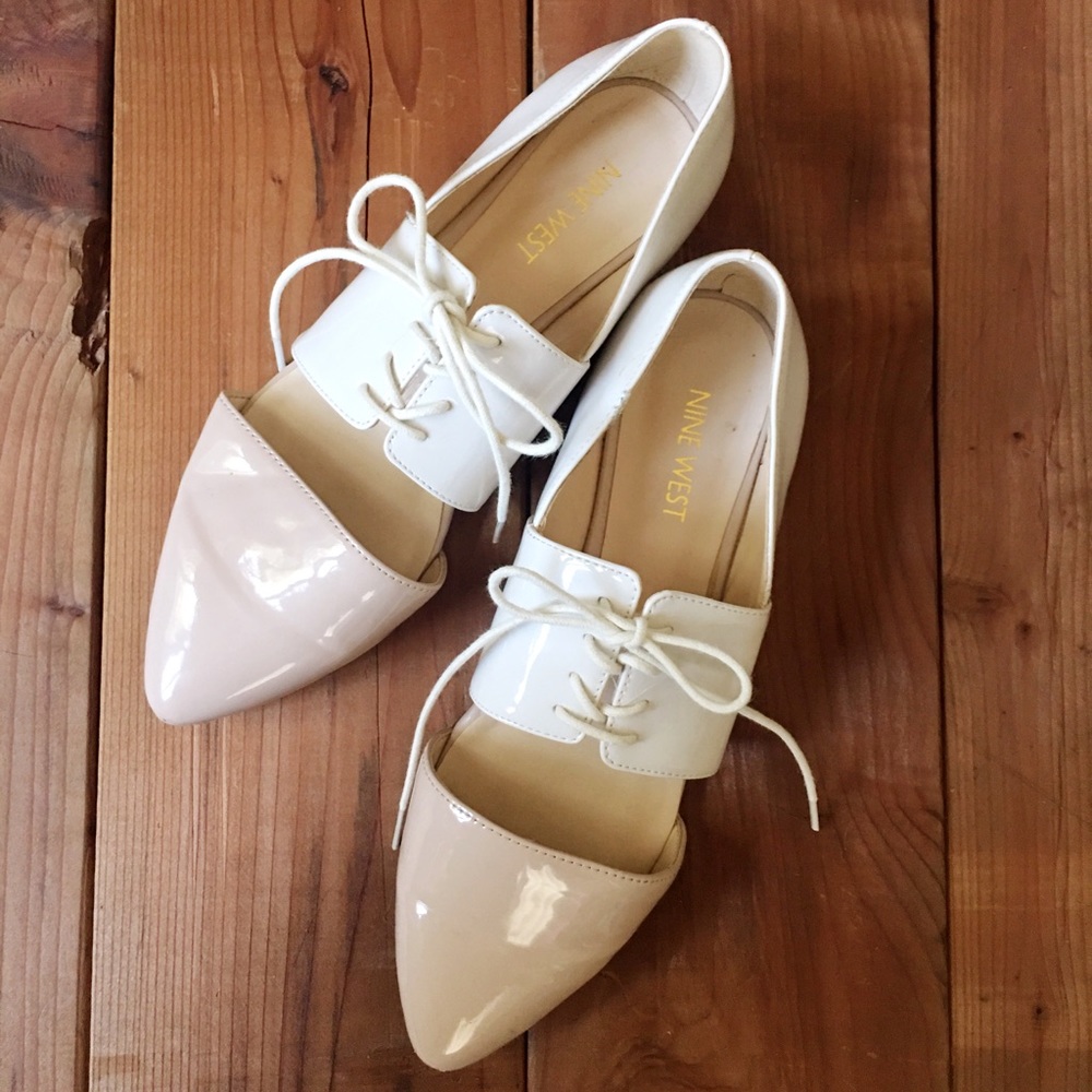 Nine West Skylaro Cut Out Flats